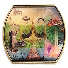 Drieluik Efteling Skyline (EPP 330-b)