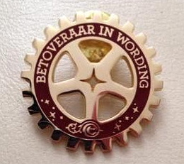 Betoveraar in Worden (bruine rand) (Personeelspin)