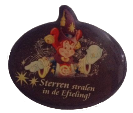 Sterren Stralen (paars) (Personeelspin)
