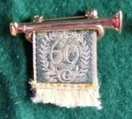 Groen Vaantje/Trompetje 60jr (Personeelspin)